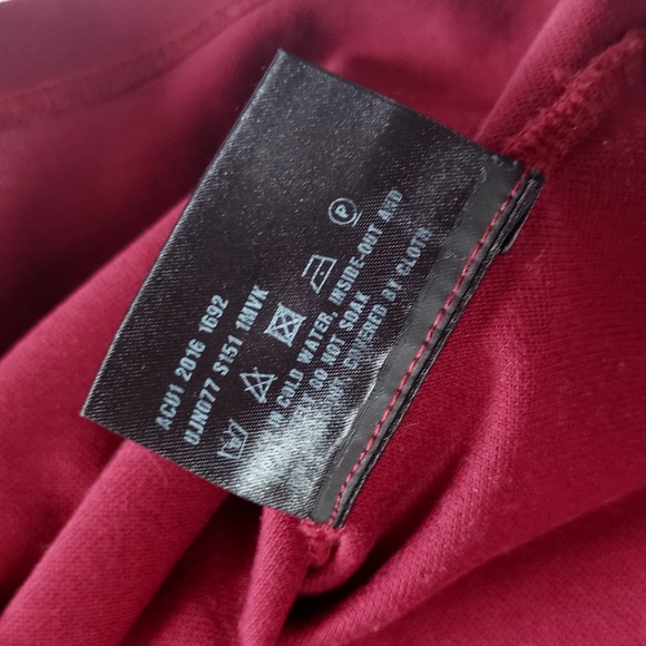 2016 Prada Milano Polo T-Shirt Maroon/Yellow - Picture 7 of 10